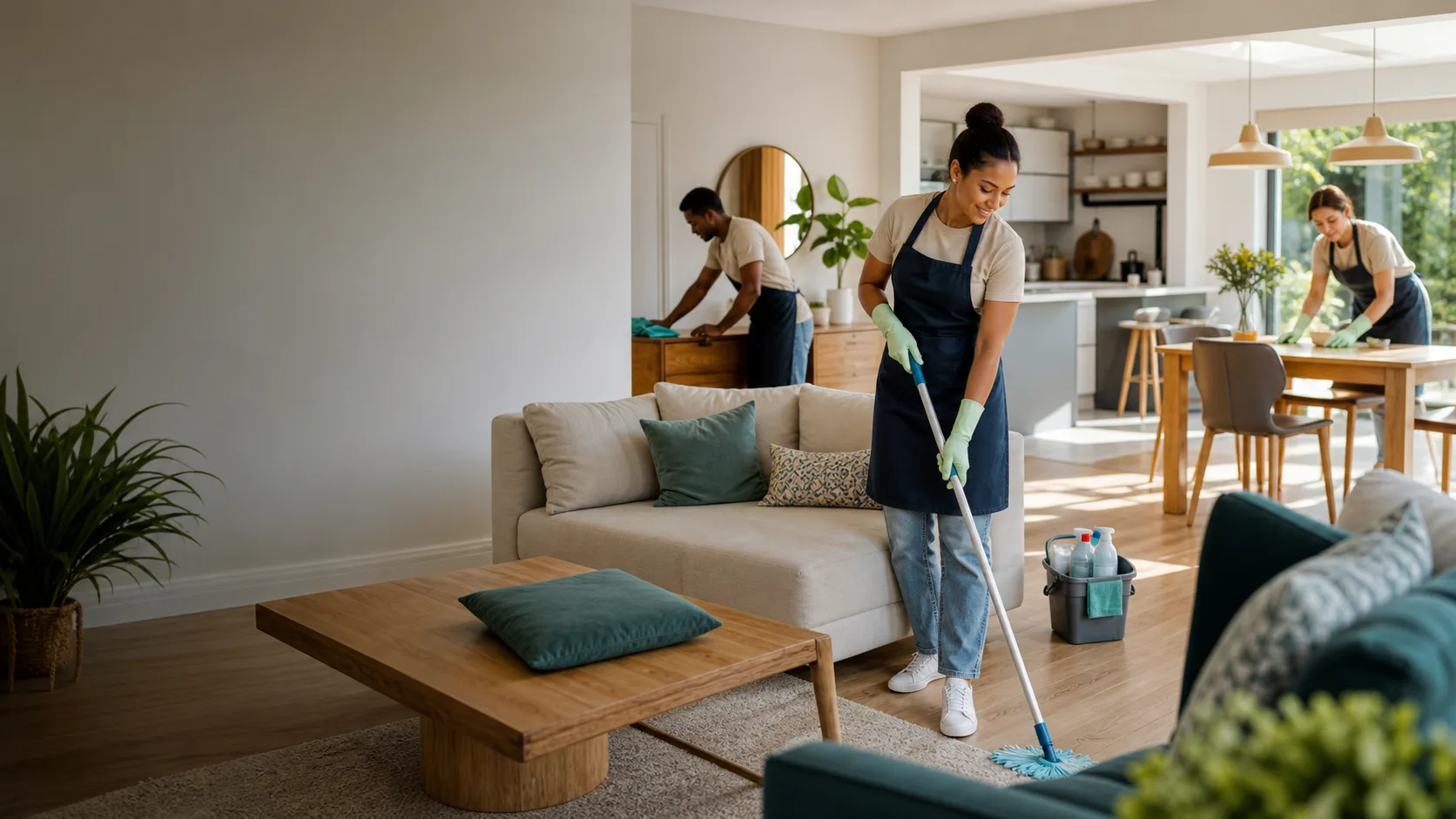 Professional home cleaning service